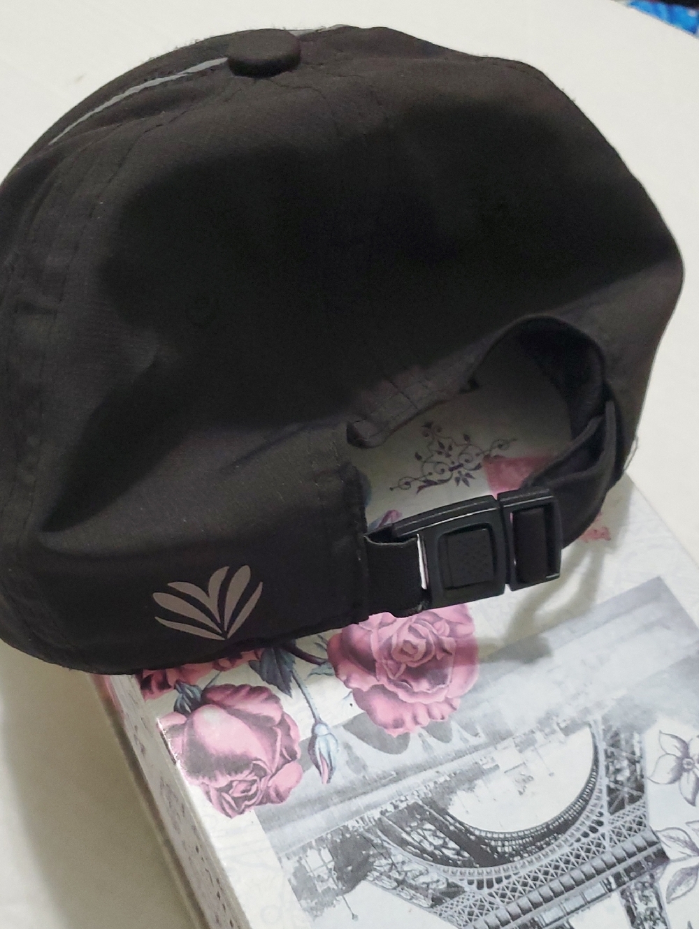 Forever 21 Classic Black Lightweight Baseball Cap With Gray Piping Sports - Picture 5 of 7